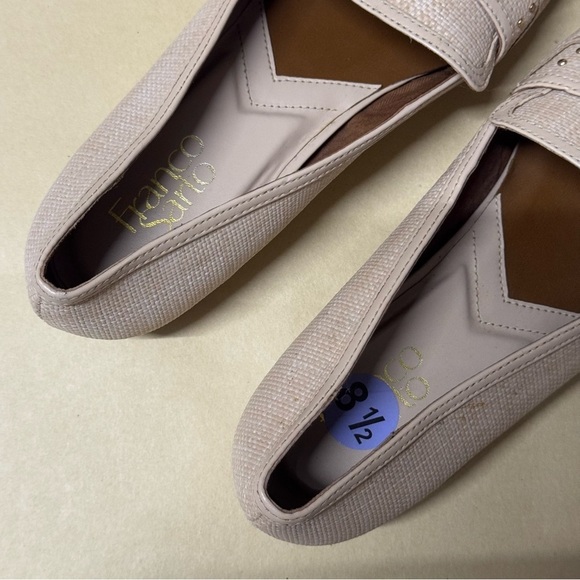 Franco Sarto Ashter Loafer Flat Square Toe Oatmeal - Picture 7 of 10